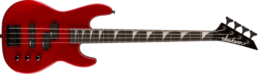 Jackson Guitars - Basse de concert Minion JS1X, série JS, touche amarante - Rouge métallisé