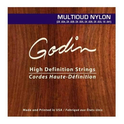Guitares Godin - Cordes Nylon Multioud HD (24-41)