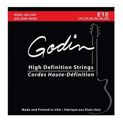 Godin Guitars - E12 Electric HD Strings (12-52)