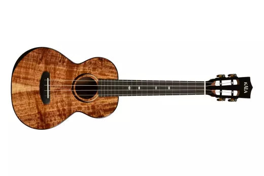 Kala - Ukulélé ténor Contour All Solid Gloss Acacia avec housse