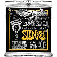 Ernie Ball - Slinky hybride électrique en titane avec revêtement - 9-46