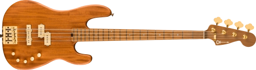 Charvel Guitars - Basse San Dimas PJ IV Pro-Mod, touche en érable caramélisé - Acajou naturel