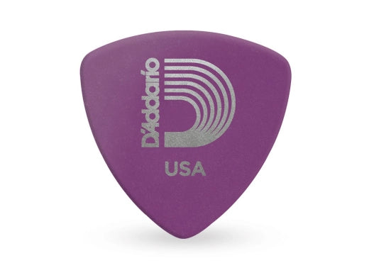 D'Addario - Médiators Duralin Wide - Violet - Paquet de 10 - Épais (1,2 mm)