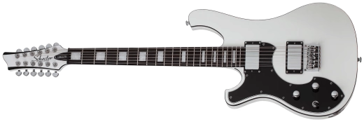 Schecter - Stargazer-12 Guitare électrique 12 cordes - Blanc brillant (gaucher)