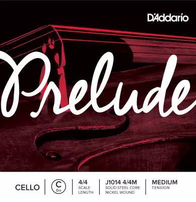 D'Addario Orchestral - Prélude Violoncelle simple en do, cordes moyennes - 1/2