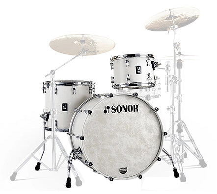 Sonor - SQ1 Kit de 3 fûts (24, 13, 16) - Blanc pur satiné