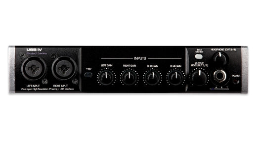 ART Pro Audio - USB IV - 4-In / 2-Out USB Audio Interface