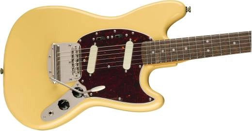 Squier - Classic Vibe 60s Mustang, touche en laurier - Blanc vintage - 0374080541