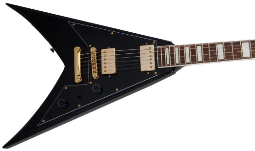Jackson Guitars - X Series Signature Scott Ian King V KVXT, touche en laurier - Noir Brillant 2916413503