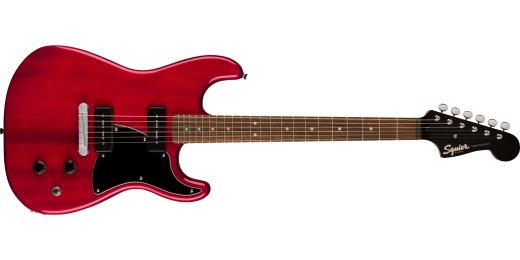 Squier - Paranormal Strat-O-Sonic, touche en laurier - Rouge cramoisi transparent