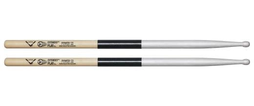 Baguettes de batterie Vater - Extended Play Power 5B à embout en bois
