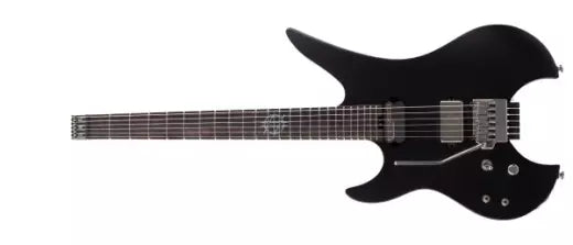 Schecter - Synyster Gates Custom 6 TR-S Headless Electric Guitar - Satin Black (Left Handed)