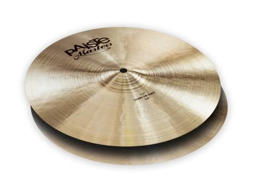 Paiste - Charleston fin Masters de 14 pouces