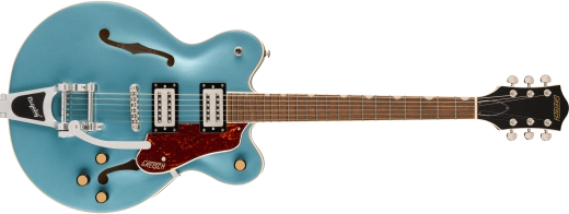 Guitares Gretsch - Guitare G2622T Streamliner Center Block Double Cut avec Bigsby, touche en laurier - Micros BroadTron BT-3S - Bleu arctique