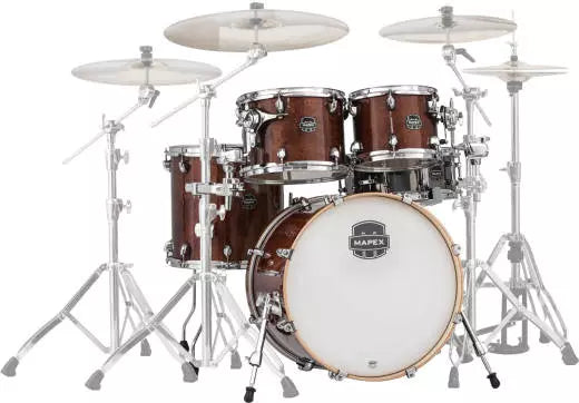Mapex - Armory 5-Piece 22,10,12,16,14-inch Shell Pack - Transparent Walnut