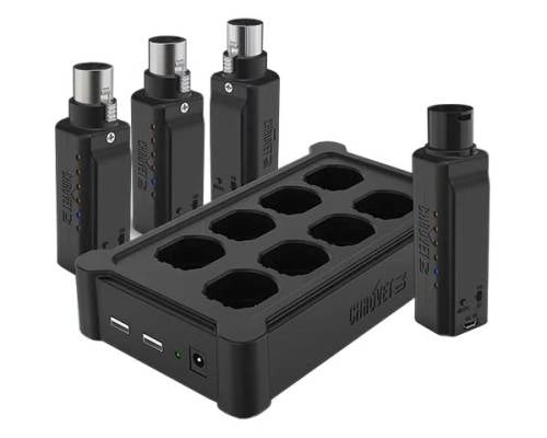 Chauvet DJ - Pack D-Fi XLR Système DMX sans fil ultra-compact