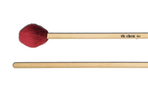 Vic Firth - Vibratos enroulés de fil et maillets de marimba - Dur moyen/dur