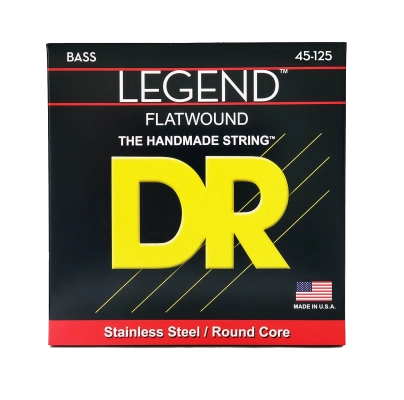DR Strings - Cordes pour basse Hi Beam Flatwound 5 cordes - 45-125