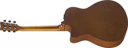 Yamaha - FSX400C Cutaway Concert Acoustic/Electric Guitar - Natural Satin