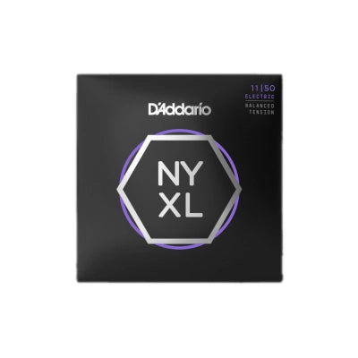 DAddario - Jeu de cordes pour guitare électrique équilibrées, filées nickel, médium - 11-50