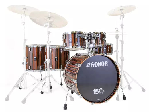 Sonor - Pack de 6 fûts AQ2 150e anniversaire (22, 10, 12, 14, 16, SD)