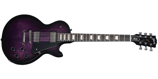 Gibson - Guitare électrique Les Paul Modern Studio - Dark Purple Burst Satin