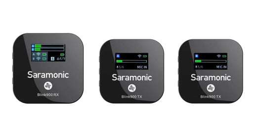 Saramonic - Blink900 B2 2.4GHz Dual-Channel Wireless Microphone System