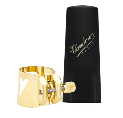 Vandoren - Optimum V16 Saxophone baryton, ligature dorée et capuchon en plastique