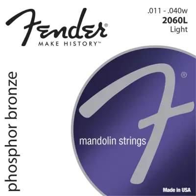 Fender - Mandolin Phosphor Bronze Strings Light