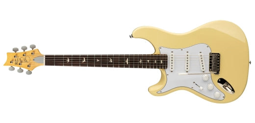 PRS Guitars - Guitare électrique John Mayer Silver Sky SE en palissandre avec housse, pour gaucher - Moon White