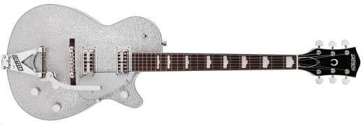 Guitares Gretsch - G6129T-89VS Vintage Select 89 Sparkle Jet avec Bigsby, touche en palissandre - Silver Sparkle