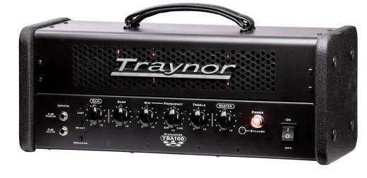 Traynor - Tête d'ampli basse à lampe YBA100 - 100 watts
