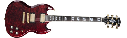 Gibson - Guitare électrique SG Supreme avec étui rigide - Rouge vin