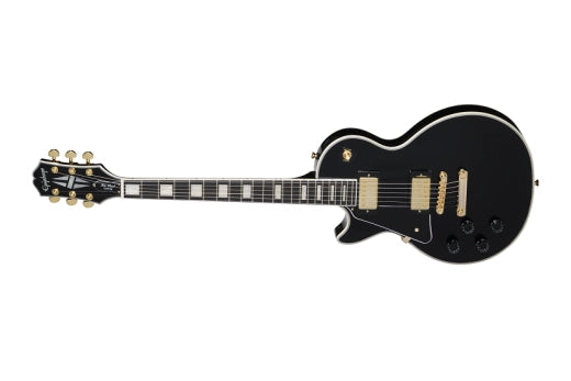 Epiphone - Les Paul Custom Electric Guitar with Gigbag - Ebony (Left Handed)