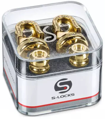 Schaller - S-Lock Strap Locks - Gold