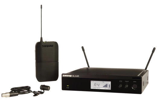 Shure - BLX14R/W85 Wireless Rack Mount Presenter System with Lavalier Microphone (H9: 512-542 MHz)