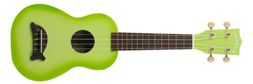 Makala - Dolphin Soprano Ukulele - Green Apple Burst