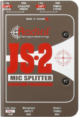 Radial - JS2 Passive 2-Way Microphone Splitter