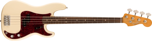 Fender - Basse de précision Vintera II 60s, touche en palissandre avec housse - Blanc olympique
