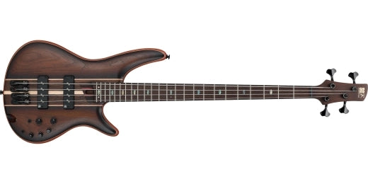 Ibanez - Basse électrique SR Premium avec housse - Dual Mocha Burst Flat