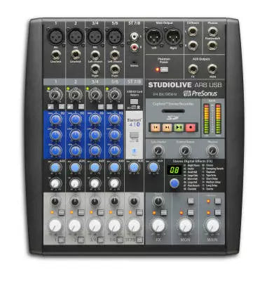 PreSonus - StudioLive AR8 USB 8-Channel Hybrid Mixer