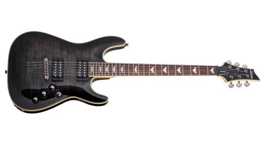 Schecter - Guitare électrique Omen Extreme-6 - Noir transparent