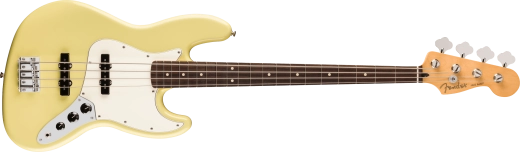 Fender - Player II Jazz Bass, touche palissandre - Jaune Hialeah