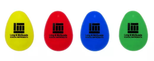 Granite Percussion - Hochets à œufs Long & McQuade (paquet de 2)