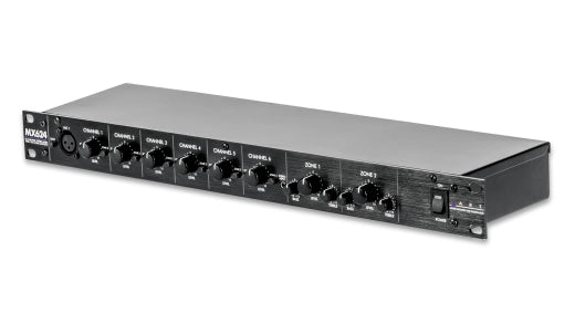 ART Pro Audio - MX624 6-Channel Rackmount Zone Mixer