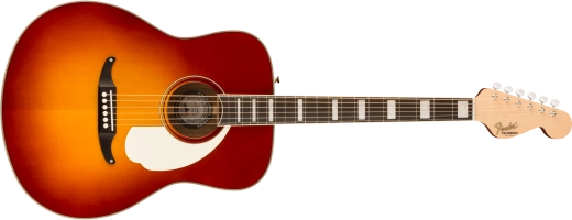 Fender - California Vintage Palomino avec étui, pickguard blanc vieilli - Sienna Sunburst