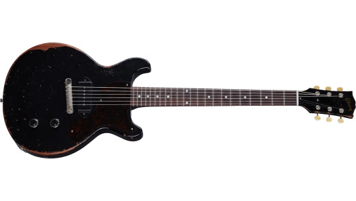 Gibson Custom Shop - Murphy Lab Ultra Heavy Aged 60 Les Paul Jr Double-Cutaway - Ebony