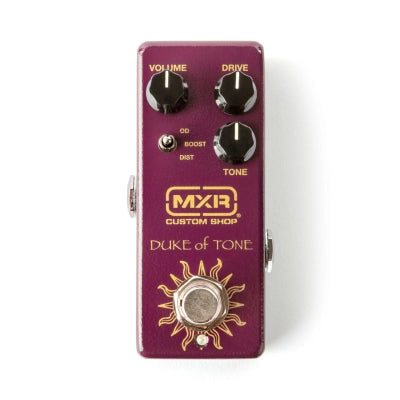 MXR - Pédale d'overdrive Custom Shop Duke of Tone