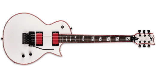 ESP Guitars - Guitare électrique LTD GH600 Gary Holt Signature avec étui - Blanc neige