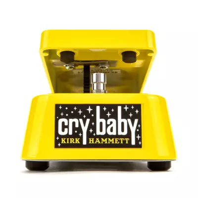 Dunlop - Limited Edition Kirk Hammett Cry Baby Wah - Yellow Sparkle
